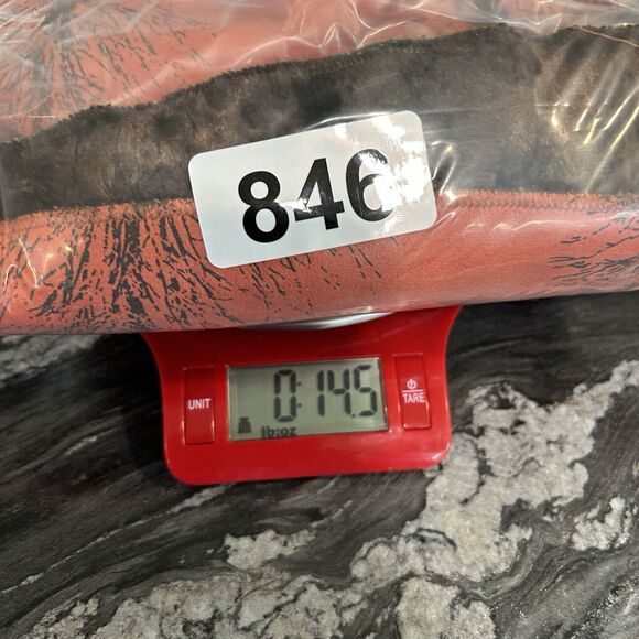 Robert Kitchen Womens Reversible Zip Vest Medium Layering Orange Tree Suede - Picture 9 of 9